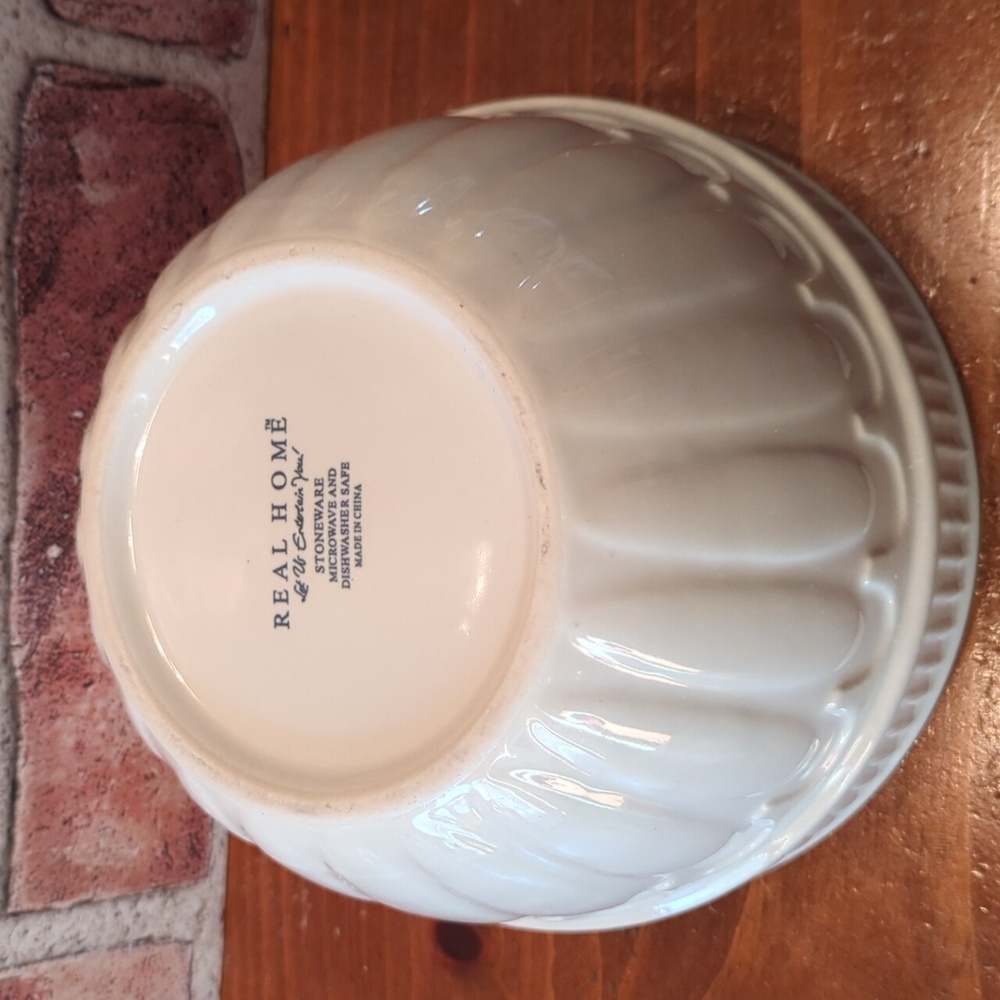 Stoneware Mixing Bowl By Real Home - Picture 3 of 6